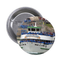 Maid of the Mist Boat - Niagara Falls Pinback Button