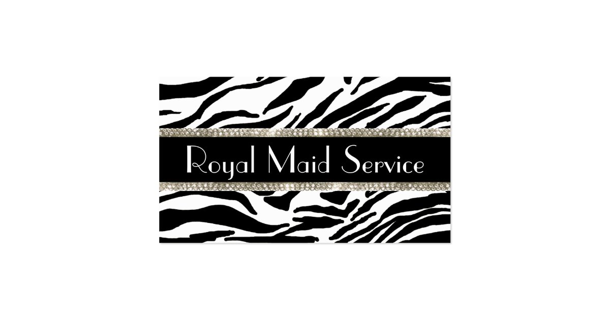 Maid Service Business Cards Zazzle