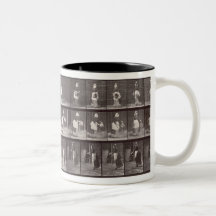 Maid throwing a bucket of water, plate 404 from 'A Coffee Mug
