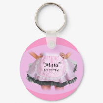 Maid to Serve keychains by uniqueandkinky Maid to Serve keychains