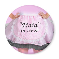 Maid to Serve magnets by uniqueandkinky Maid to Serve magnets
