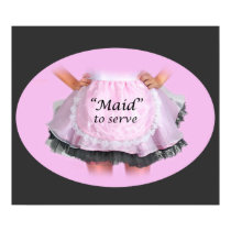 Maid to Serve posters by uniqueandkinky Maid to Serve posters