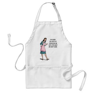 Maid We Don't Have Apron zazzle_apron