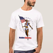 Maiden America t-shirts by egrafxdesign Maiden America t-shirts