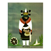 "Maiden" kachina print