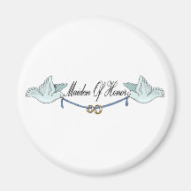Maiden Of Honor Magnet