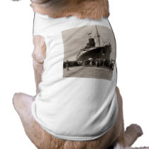 Maiden Voyage of RMS Lusitania, 13 Septemeber 1907 Pet Shirt