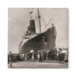 Maiden Voyage of RMS Lusitania, 13 Septemeber 1907 Magnet