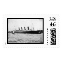 Maiden Voyage of the Lusitania 1907 postage by lc_vintagephotos Maiden Voyage of the Lusitania 1907 postage