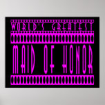 Maids of Honor Gift World's Greatest Maid of Honor posters