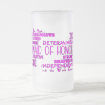 Maids of Honor Wedding Party Favors : Qualities Coffee Mug