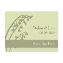 Maigloeckchen • Save the Date Postkarte postcards by CSWedding Maigloeckchen • Save the Date Postkarte postcards