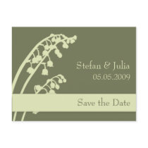 Maigloeckchen • Save the Date Postkarte postcards by CSWedding Maigloeckchen • Save the Date Postkarte postcards