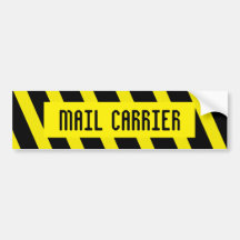 MAIL CARRIER bumper sticker