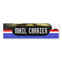MAIL CARRIER BUMPER STICKER