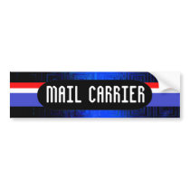 MAIL CARRIER BUMPER STICKERS