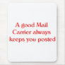 Mail Carrier Mousepad