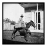 Mail Carrier Puerto Rico 1902 Poster
