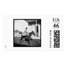 Mail Carrier Puerto Rico 1902 Stamps