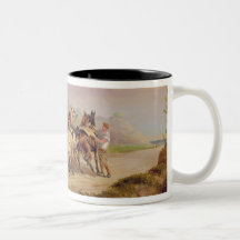 Mail Coaches on the Road: The 'Quicksilver' Devonp Mugs