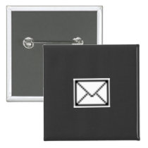 Mail Icon novelty buttons