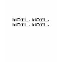 Mail. Mail. Ladies T-Shirt by Manjou Mail. Mail. Ladies T-Shirt