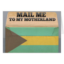 Mail me to Bahamas Greeting Card