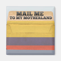 Mail me to Colombia Magnets
