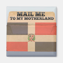 Mail me to Dominican Republic Magnet
