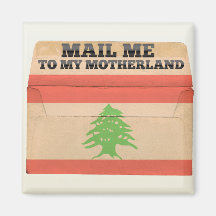 Mail me to Lebanon Refrigerator Magnets