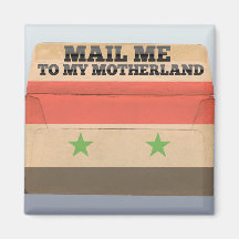 Mail me to Syria Refrigerator Magnets