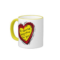 Mail Order Valentine Guy 2 mugs