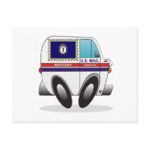 Mail Truck KENTUCKY postcards