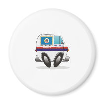 Mail Truck MINNESOTA magnets by graphxpro Mail Truck MINNESOTA magnets
