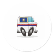 Mail Truck NEW HAMPSHIRE stickers