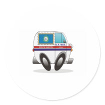 Mail Truck SOUTH DAKOTA stickers