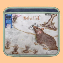 Mailbox Molly Pet Rat iPad/Laptop Sleeve ipad sleeves