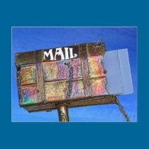 Mailbox postcard postcards