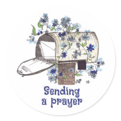 Mailbox Prayer sticker