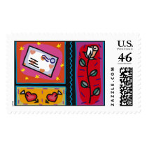 Mailed Love 4 Postage Stamp