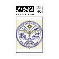 Mailing Stamps "Marshall Islands Seal"