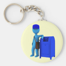 Mailman Key Chains
