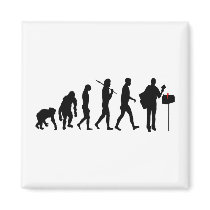 Mailman postman courier service gifts magnets