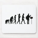 Mailman postman courier service gifts mousepads
