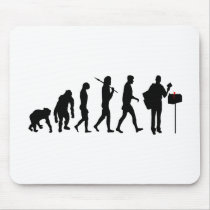 Mailman postman courier service gifts mousepads
