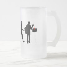 Mailman postman courier service gifts mug