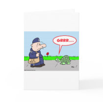 MAILMAN TURTLE GRRR CARD