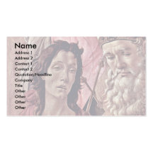 Main Altarpiece Panel: Four Angels Enthroned Business Cards
