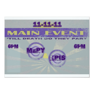 Main Event Invitations &amp; Announcements | Zazzle