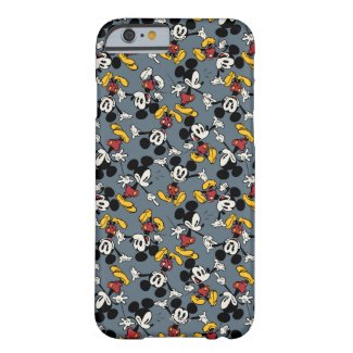 Main Mickey Shorts | Blue Icon Pattern Barely There iPhone 6 Case